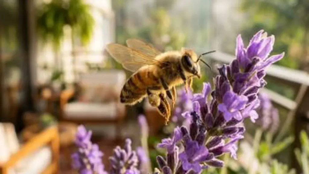 Si ves una abeja sobrevolando tu casa, te explicamos qué significa y por qué es una buena señal